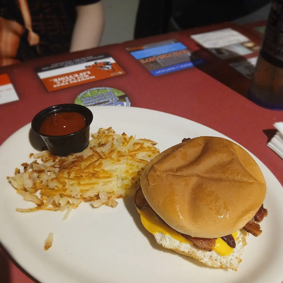 Bacon Egg and Cheese on a Bun