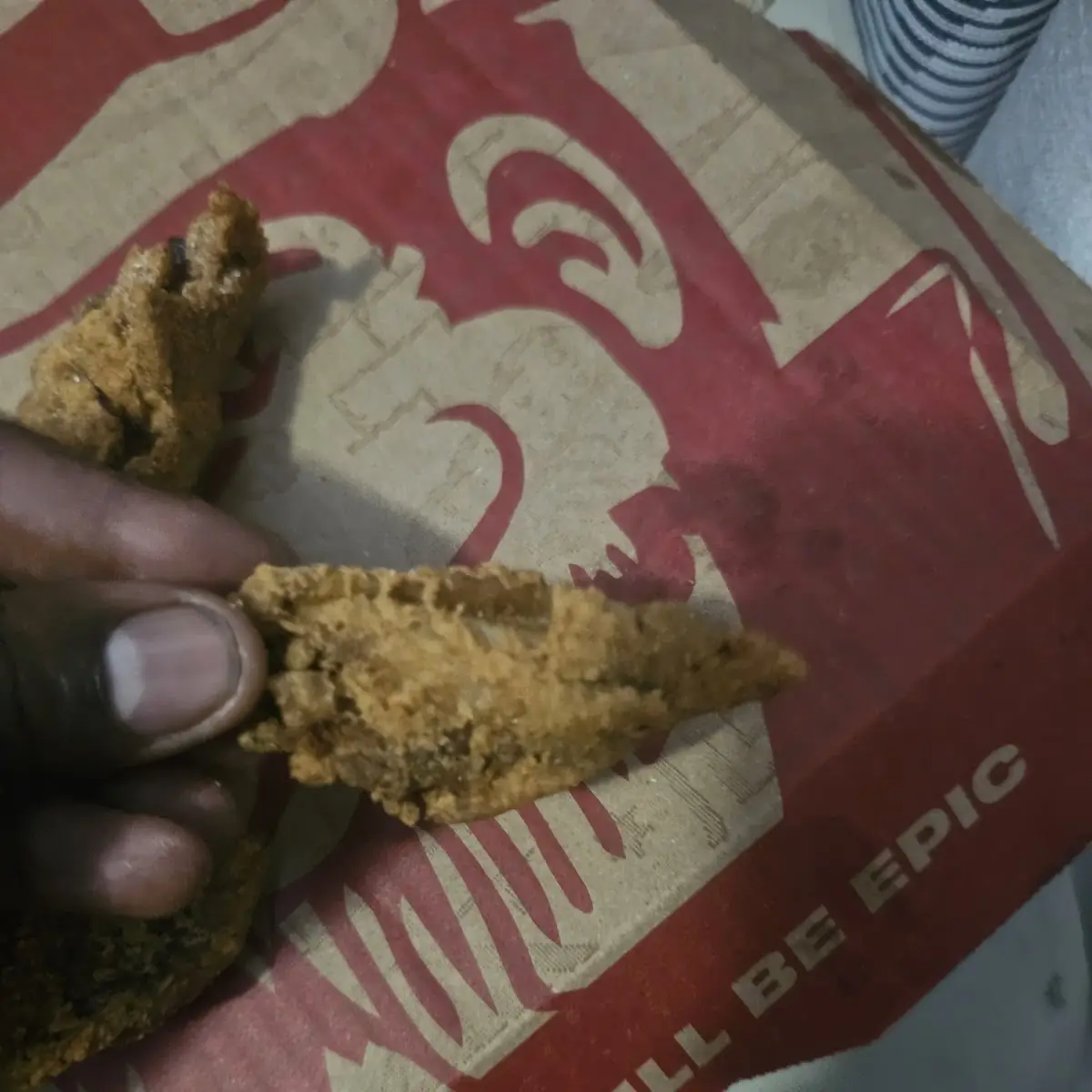 Must Be a Chicken Head Because It's not a MF Wing