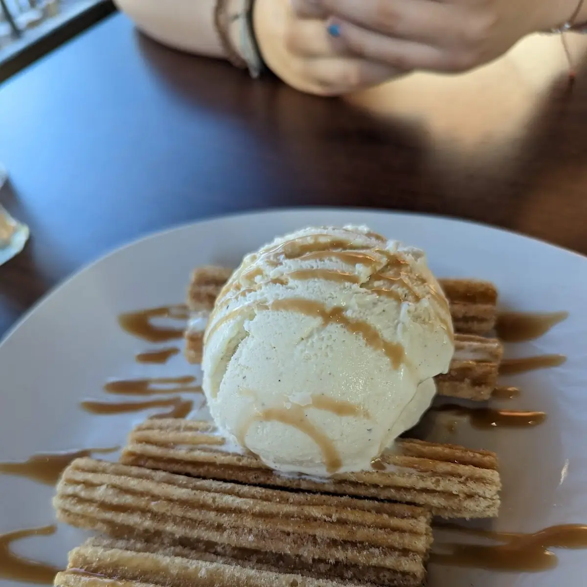 Churro Sundae