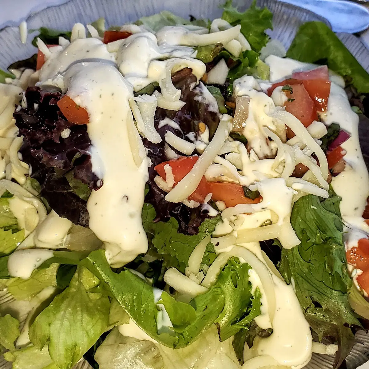 Large Salad Included