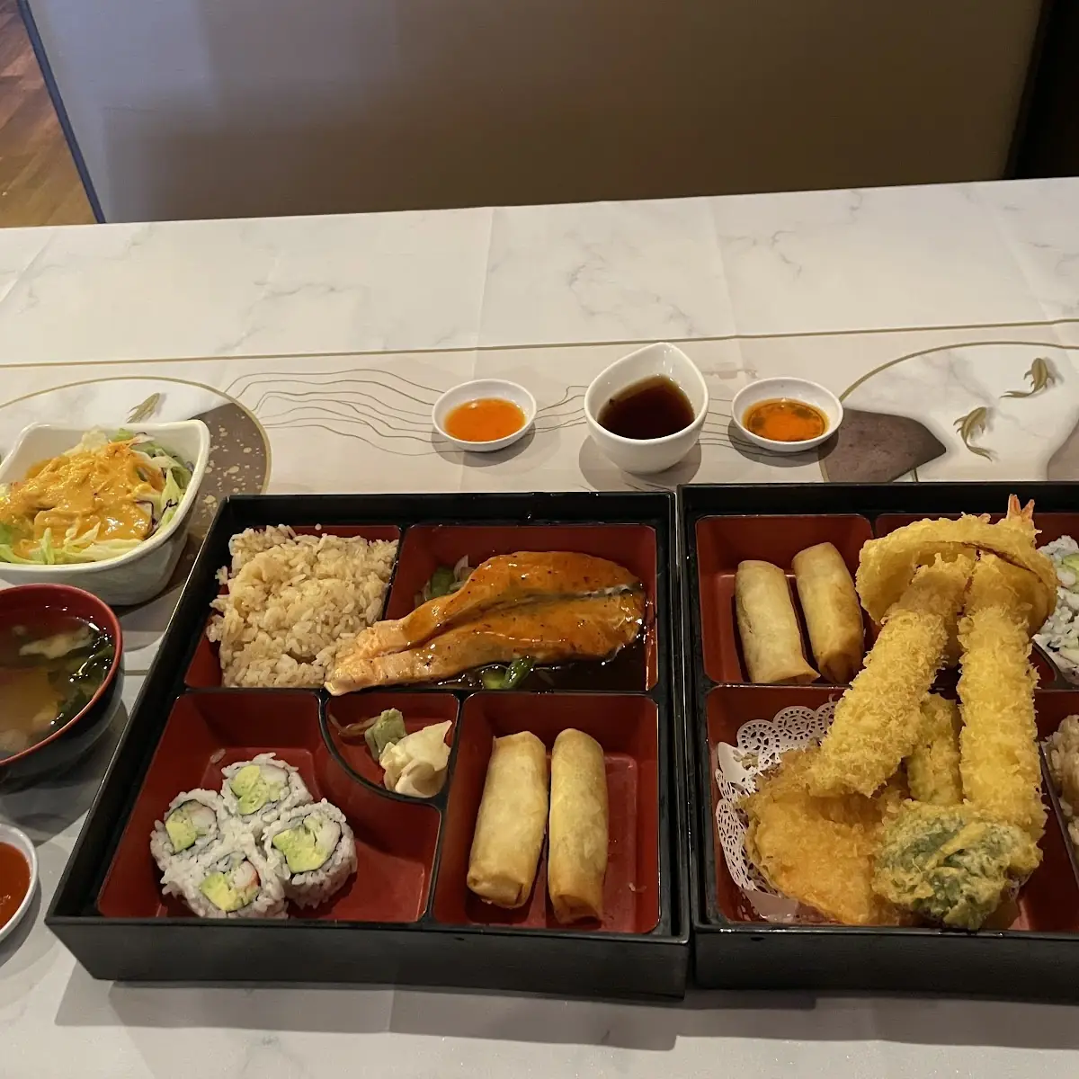 Shrimp Tempura Bento