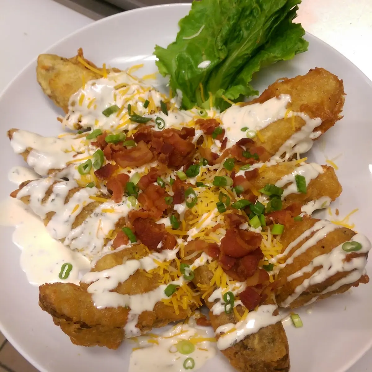 Loaded Beer Battered
