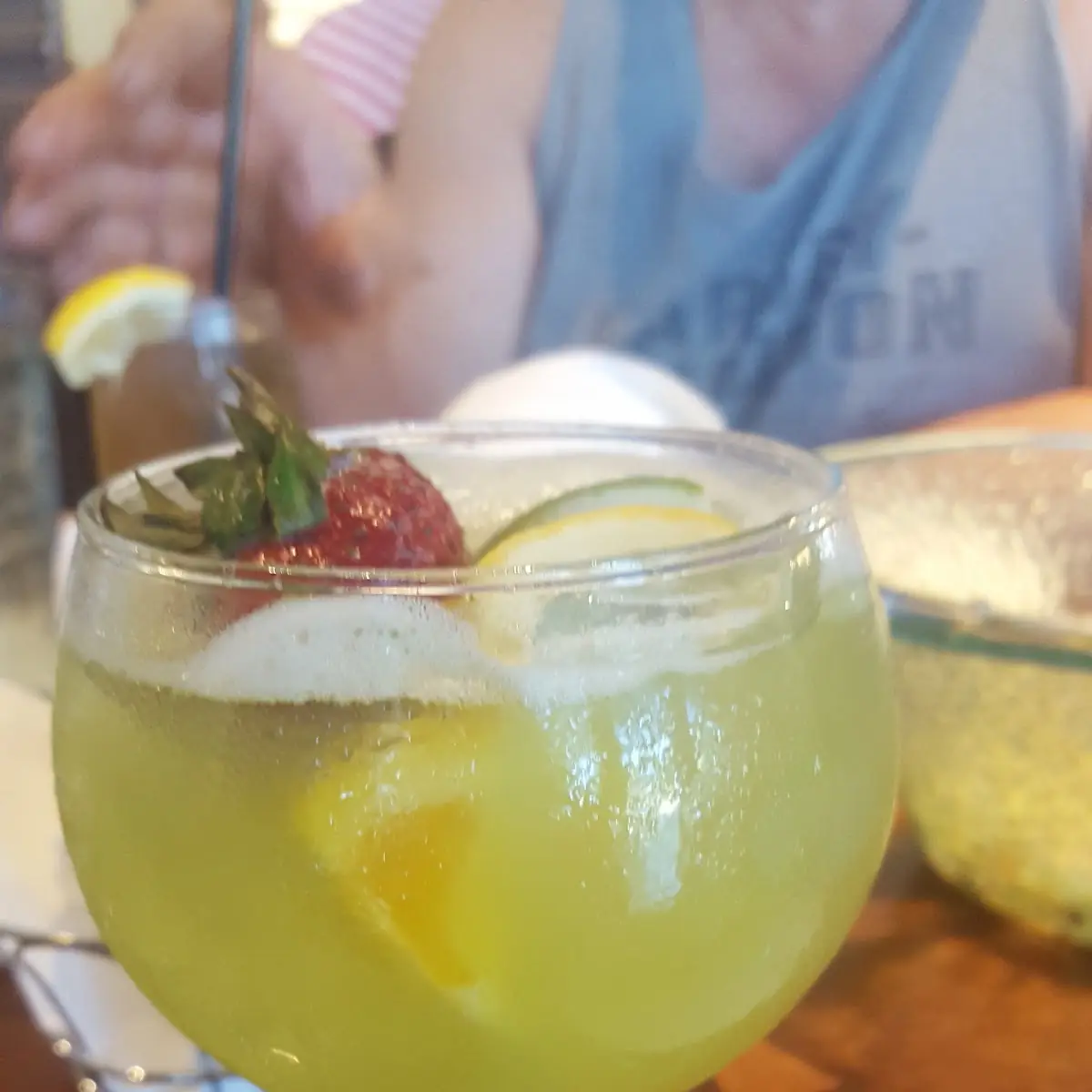Strawberry Limoncello Margarita