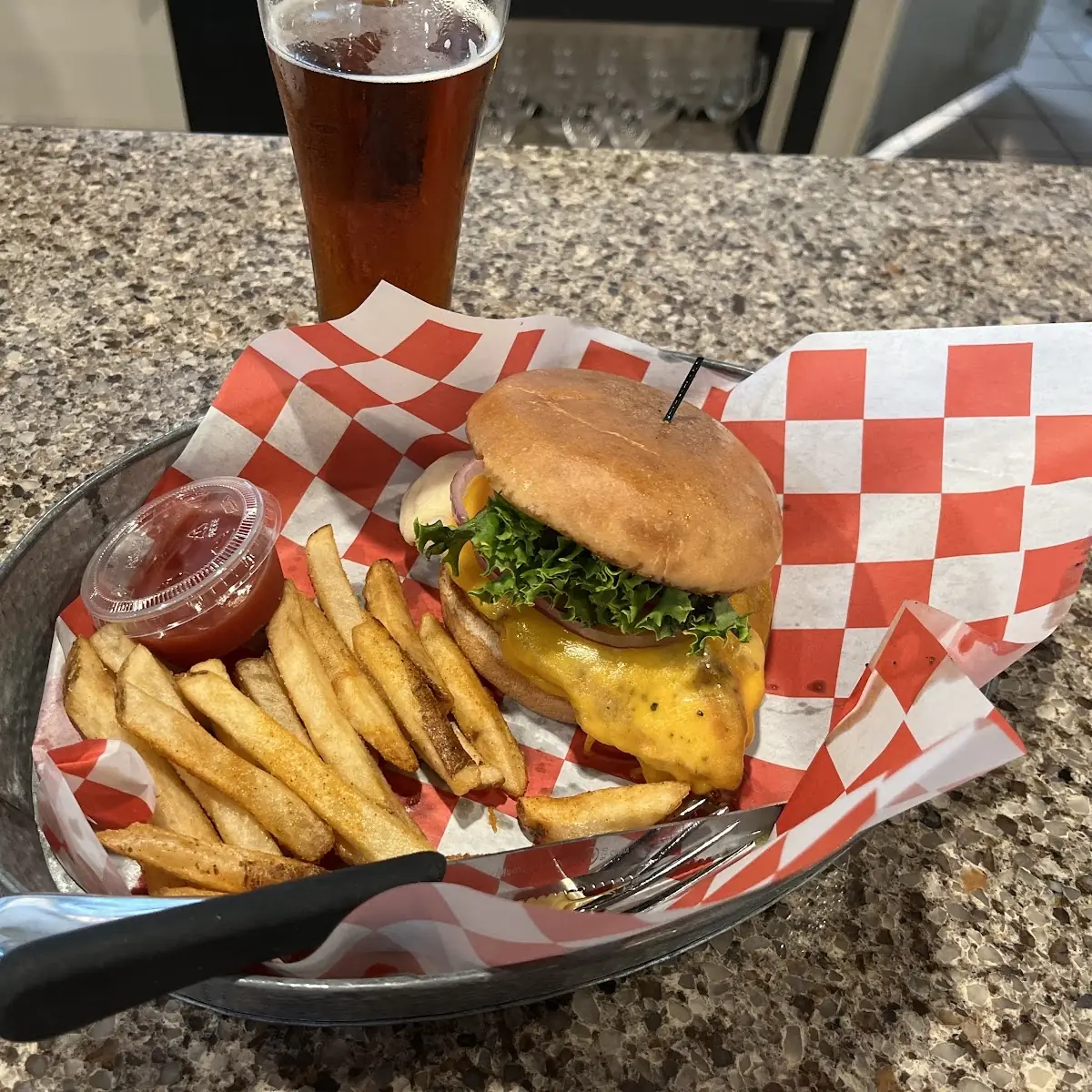 Grilled Chicken Sandwich Combo