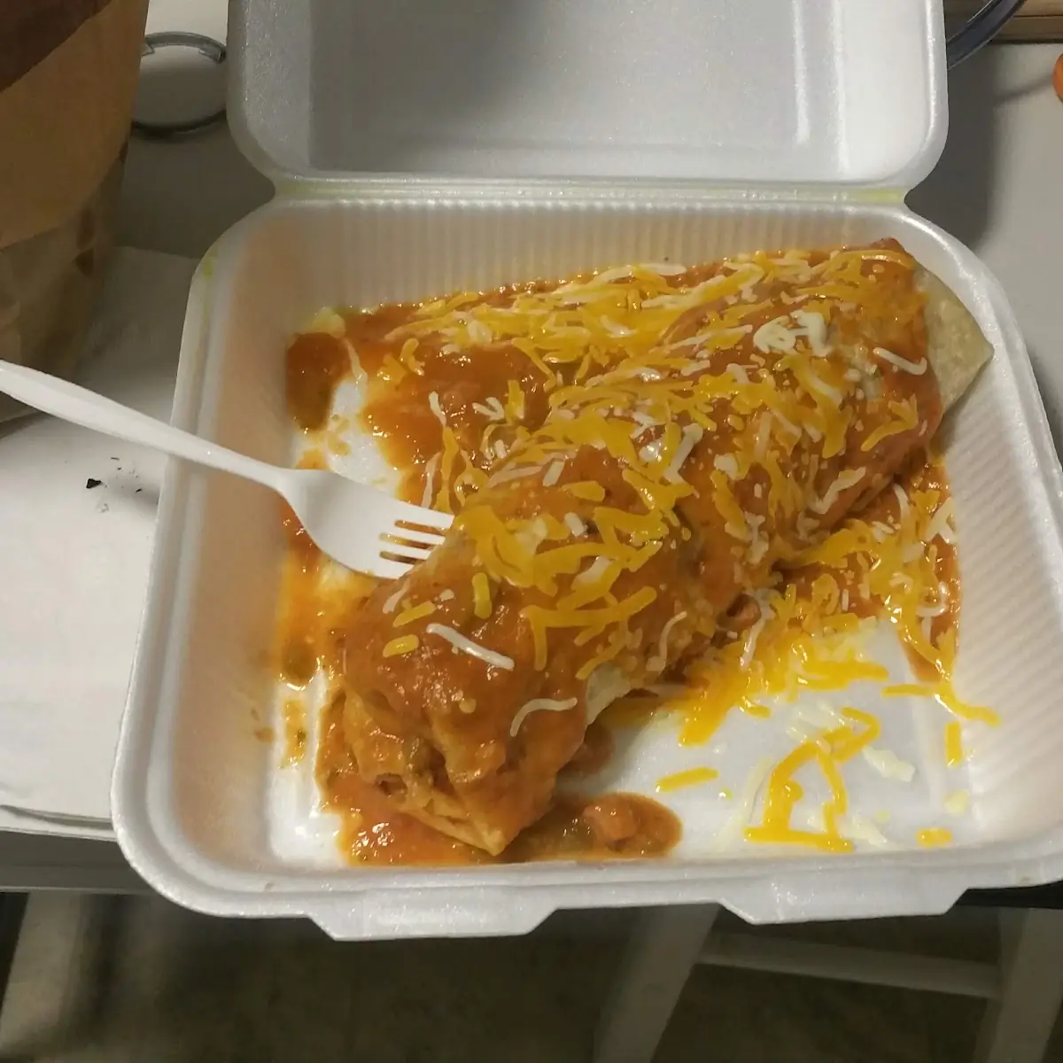 Colorado Burrito Smothered