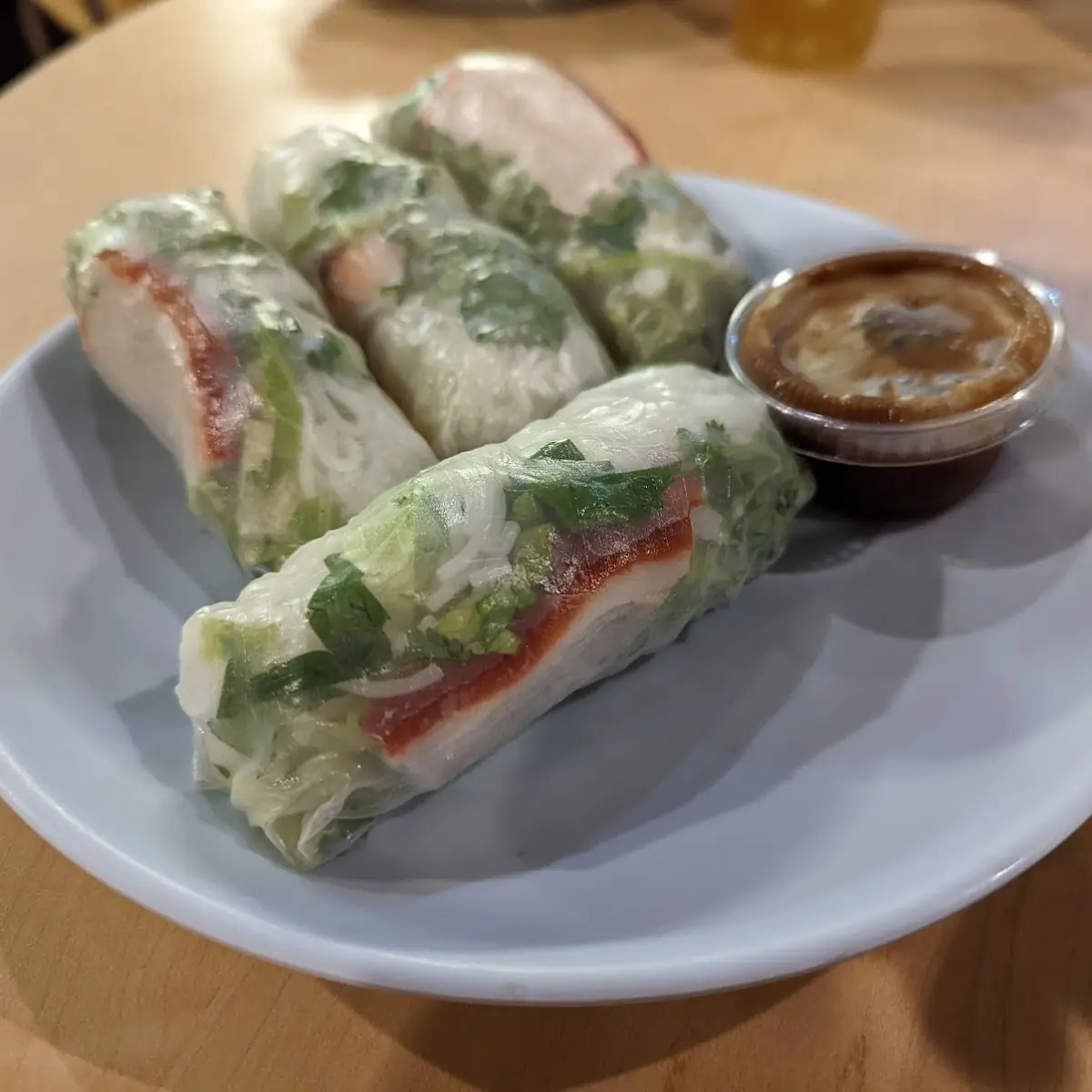Fresh Spring Rolls with Shrimp & Pork or with Tofu