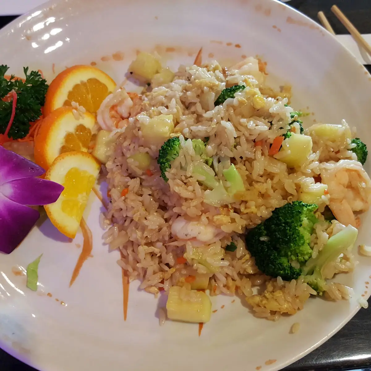 Shrimp and Vegetable Fried Rice
