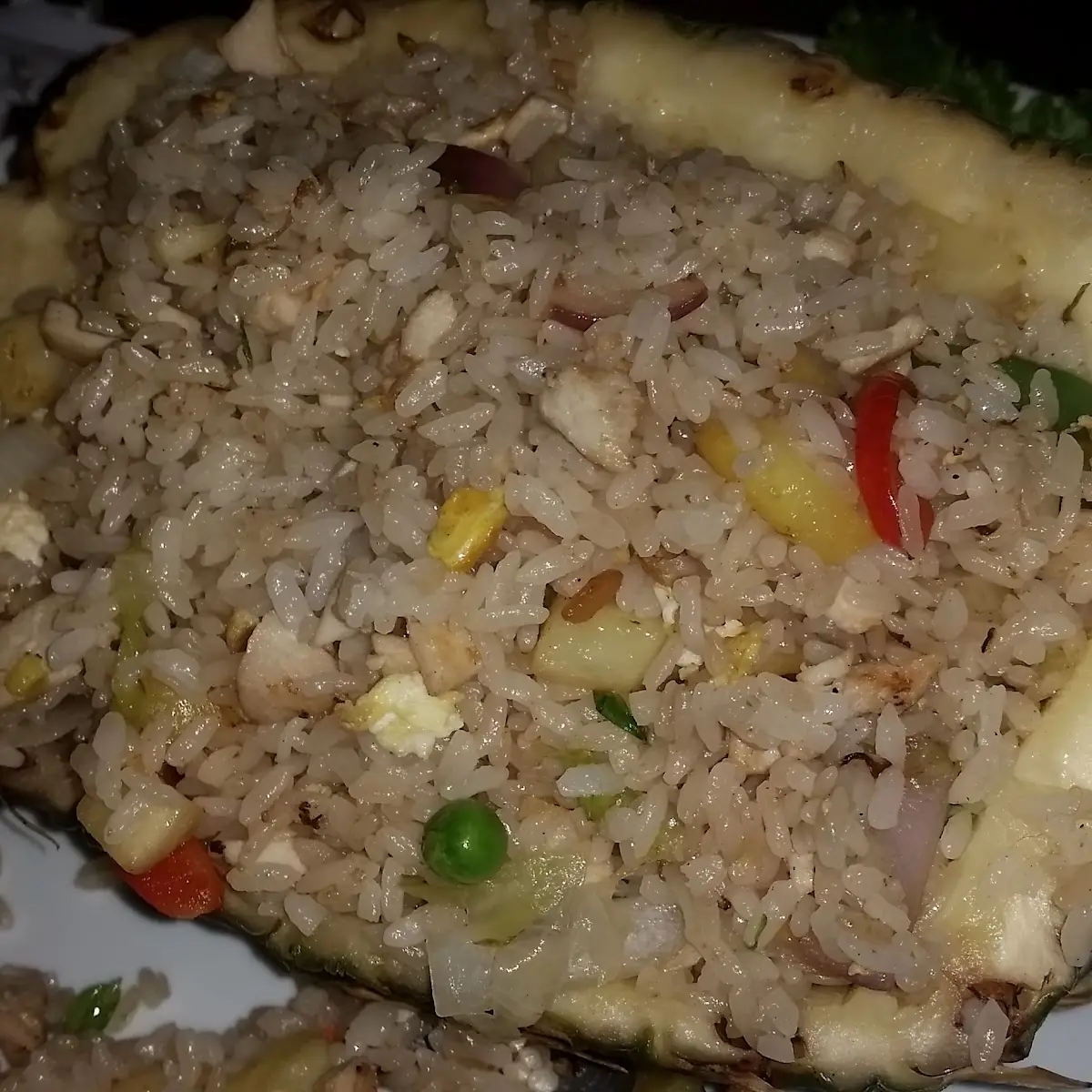 Pineapple Fried Rice with Chicken