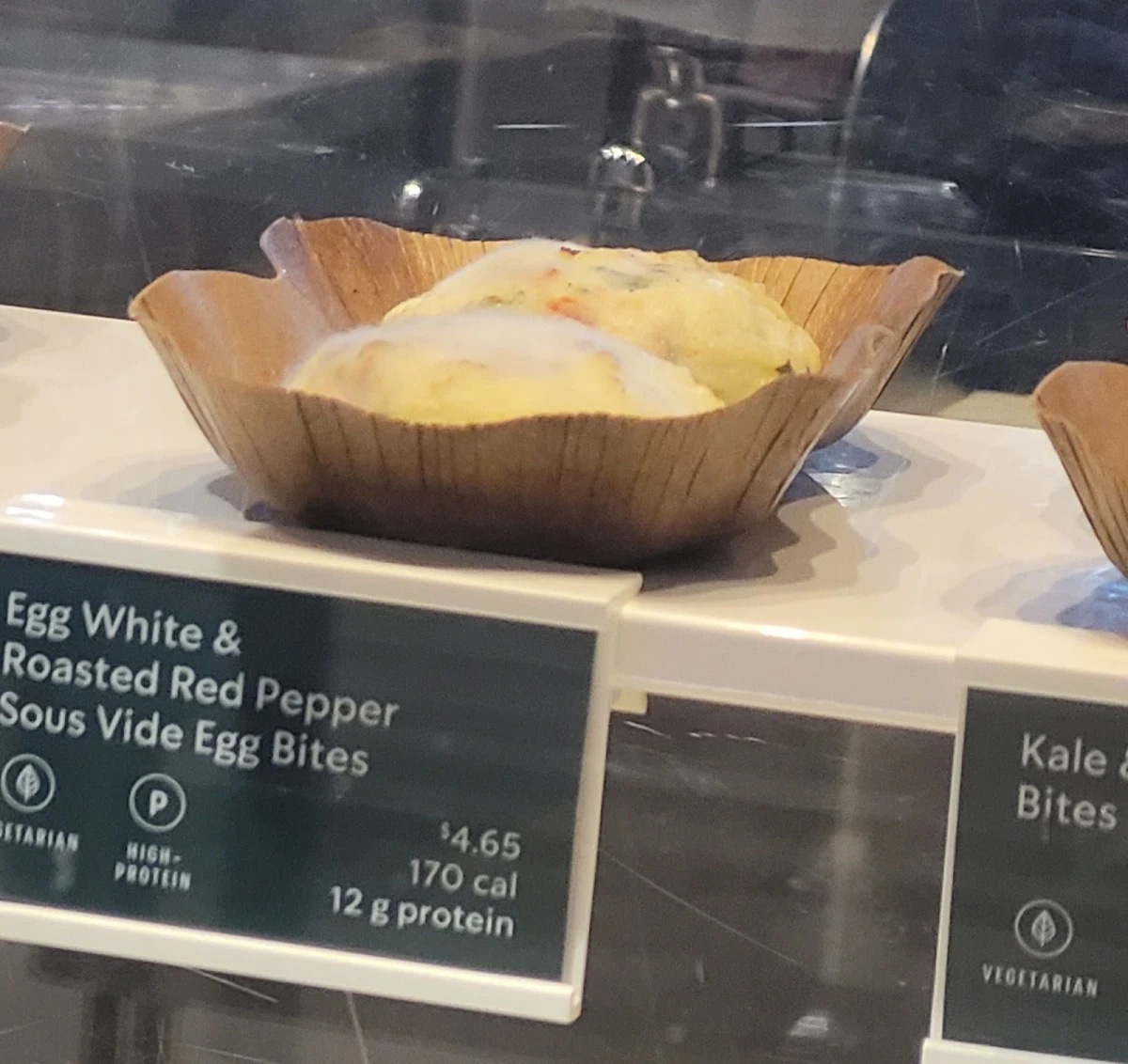 Egg White and Roasted Red Pepper Sous Vide Egg Bites