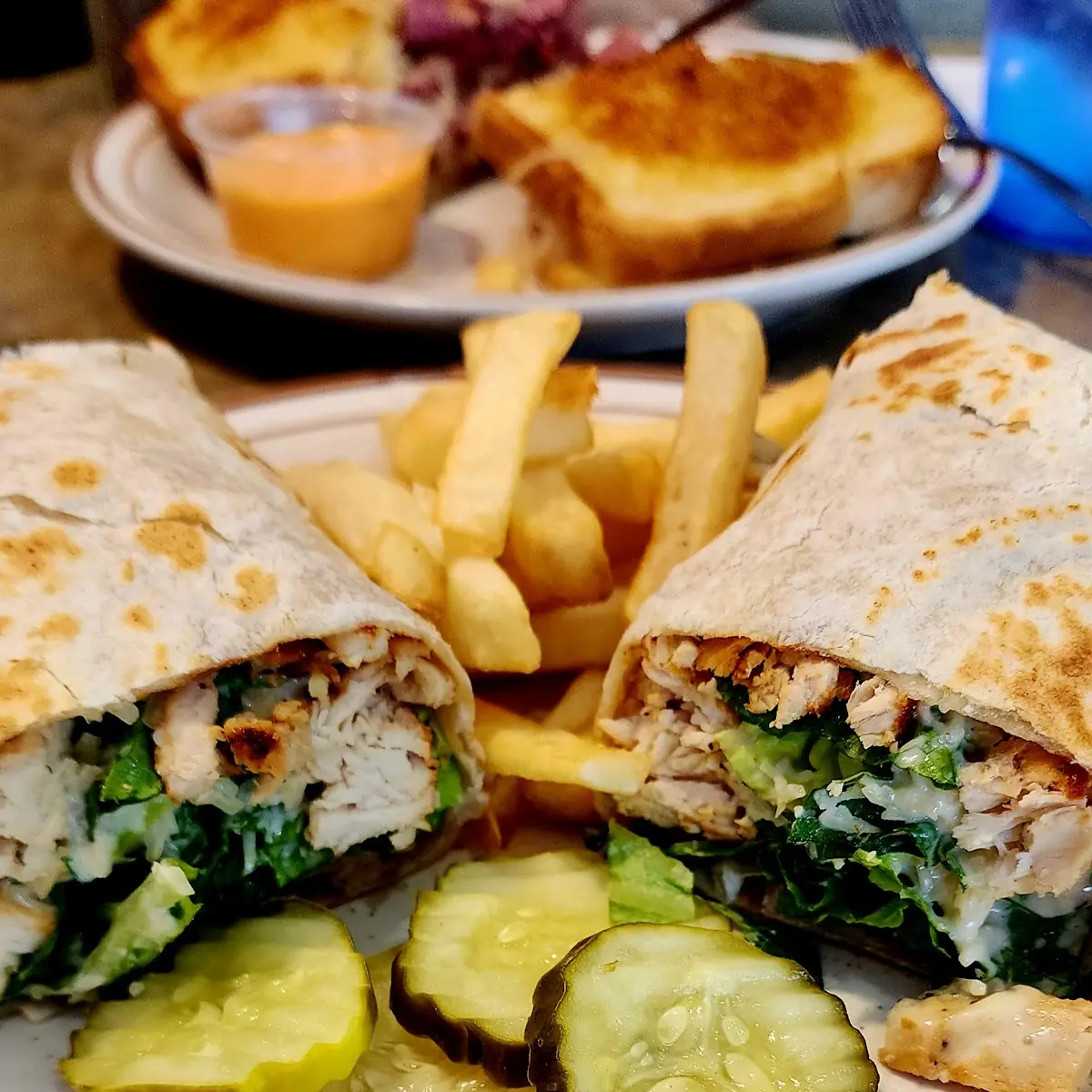 Buffalo Chicken Caesar Salad