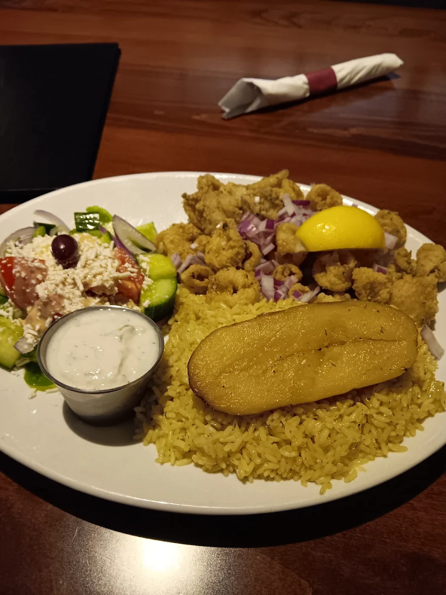 Calamari Dinner, Socrates Grill