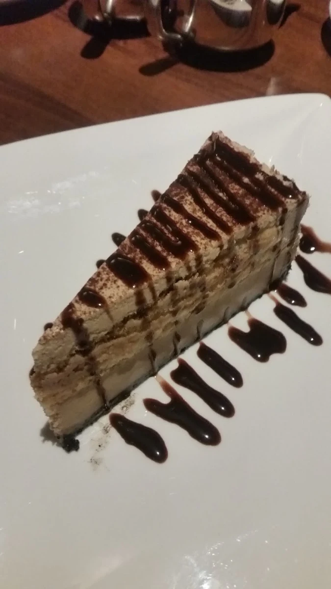 Tiramisu Cheesecake, Socrates Grill
