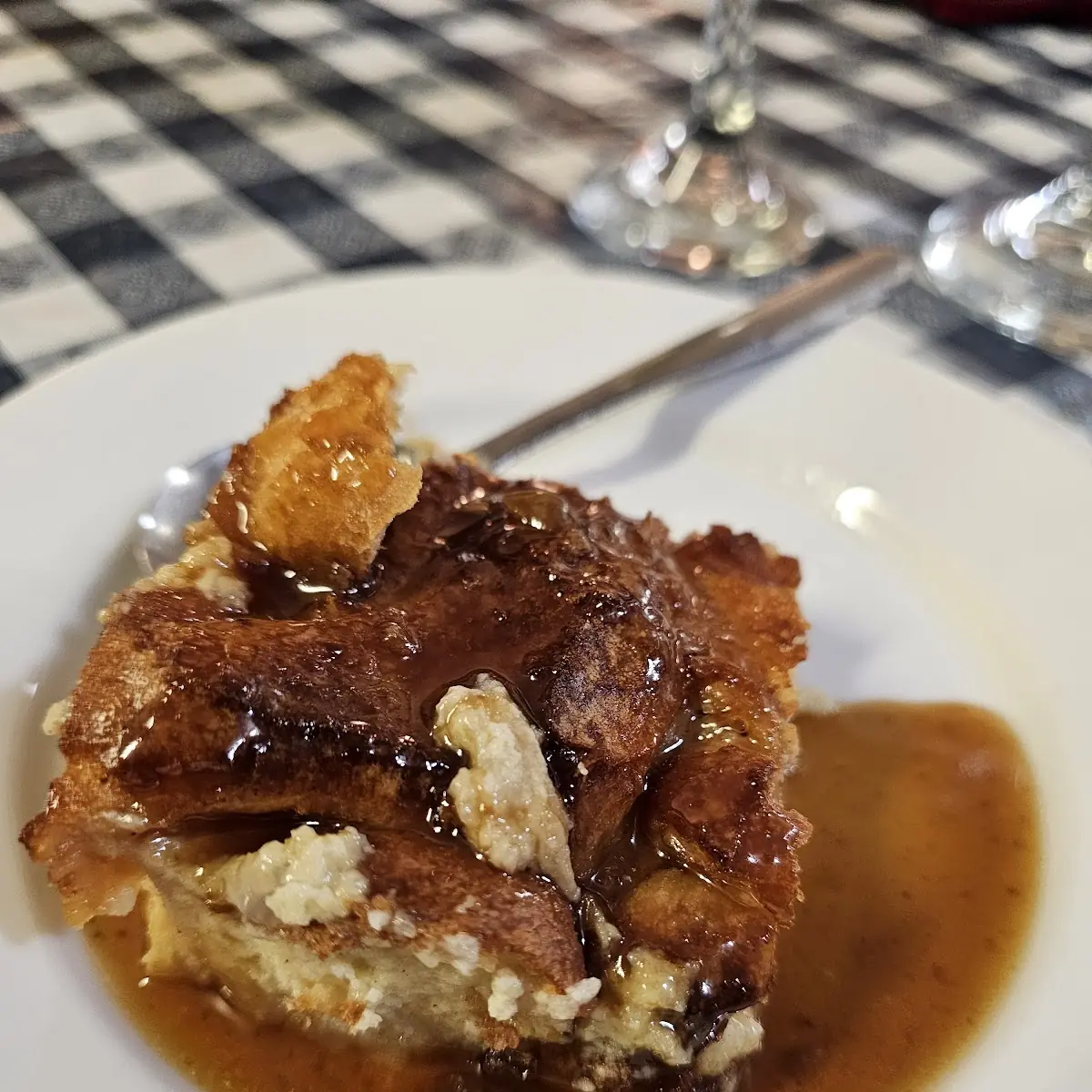 Bread Pudding with Bourbon Sauce