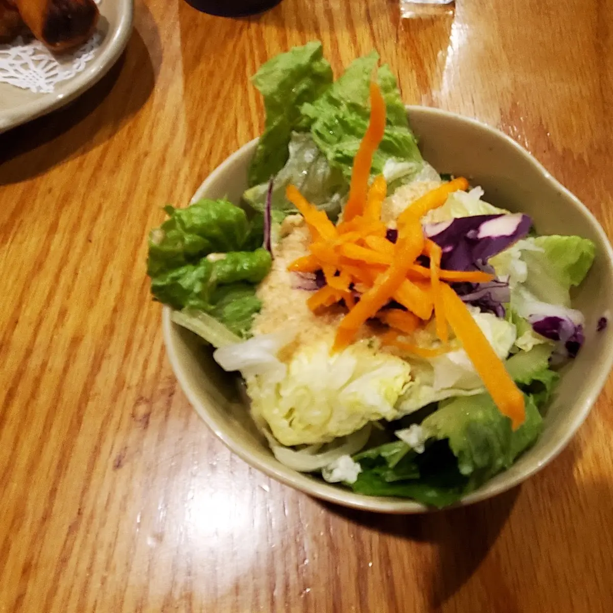 Salad with Ginger