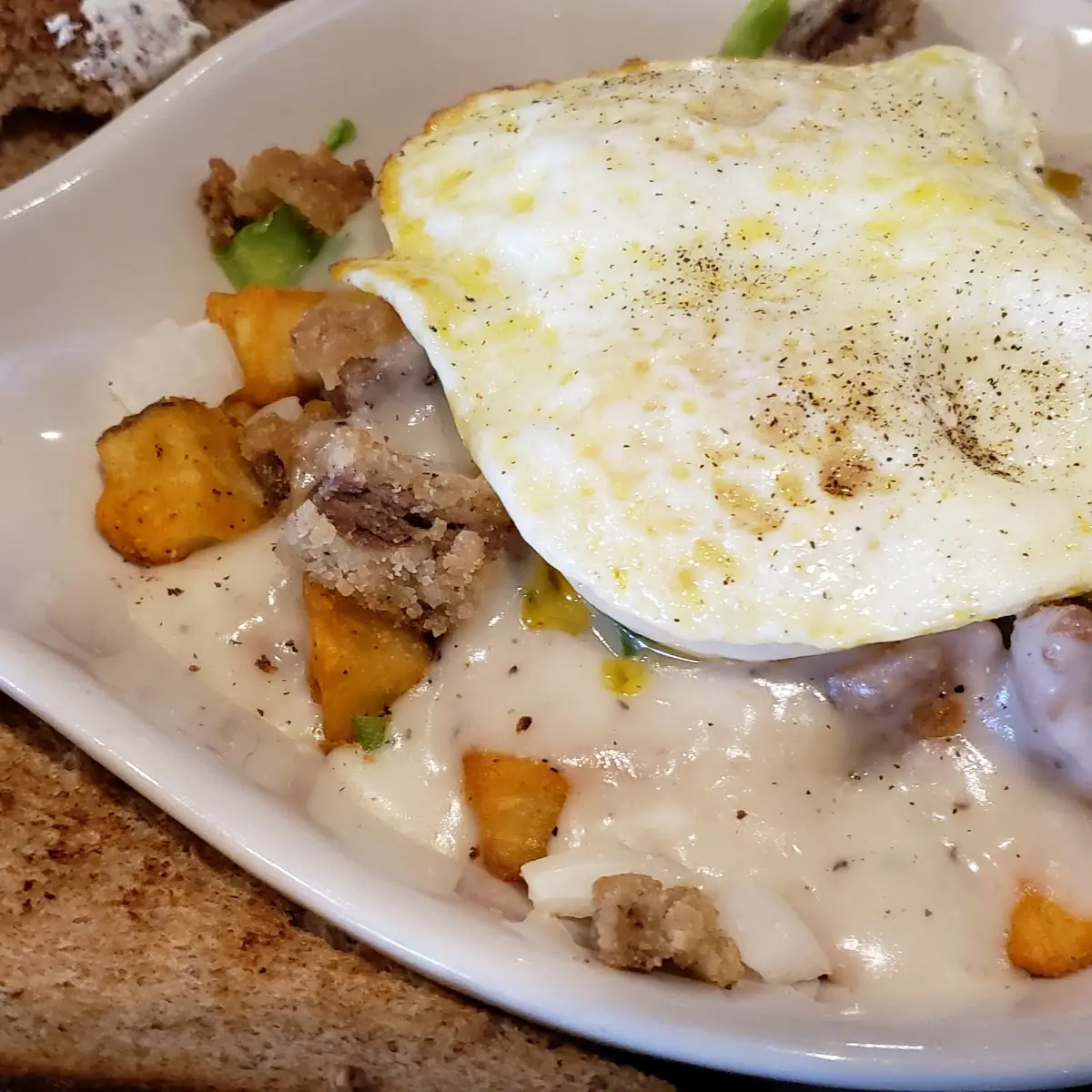 Chicken Fried Steak Skillet
