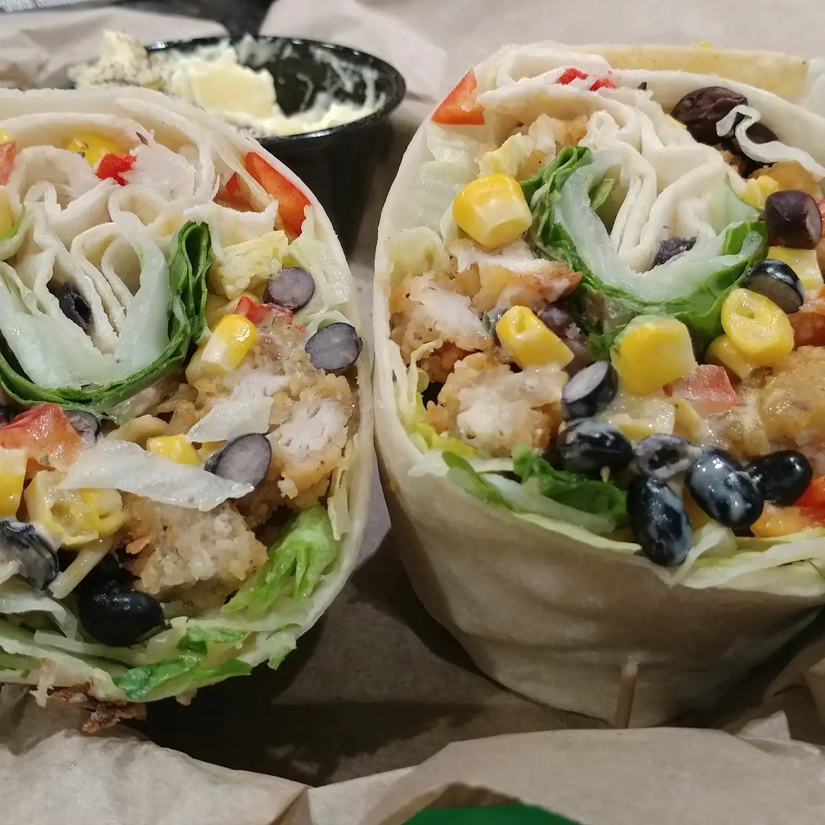 Southwest Fried Chicken Wrap