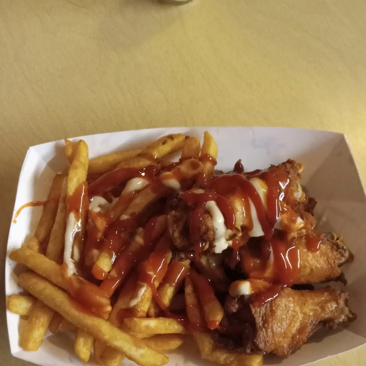 Wings and French Fries