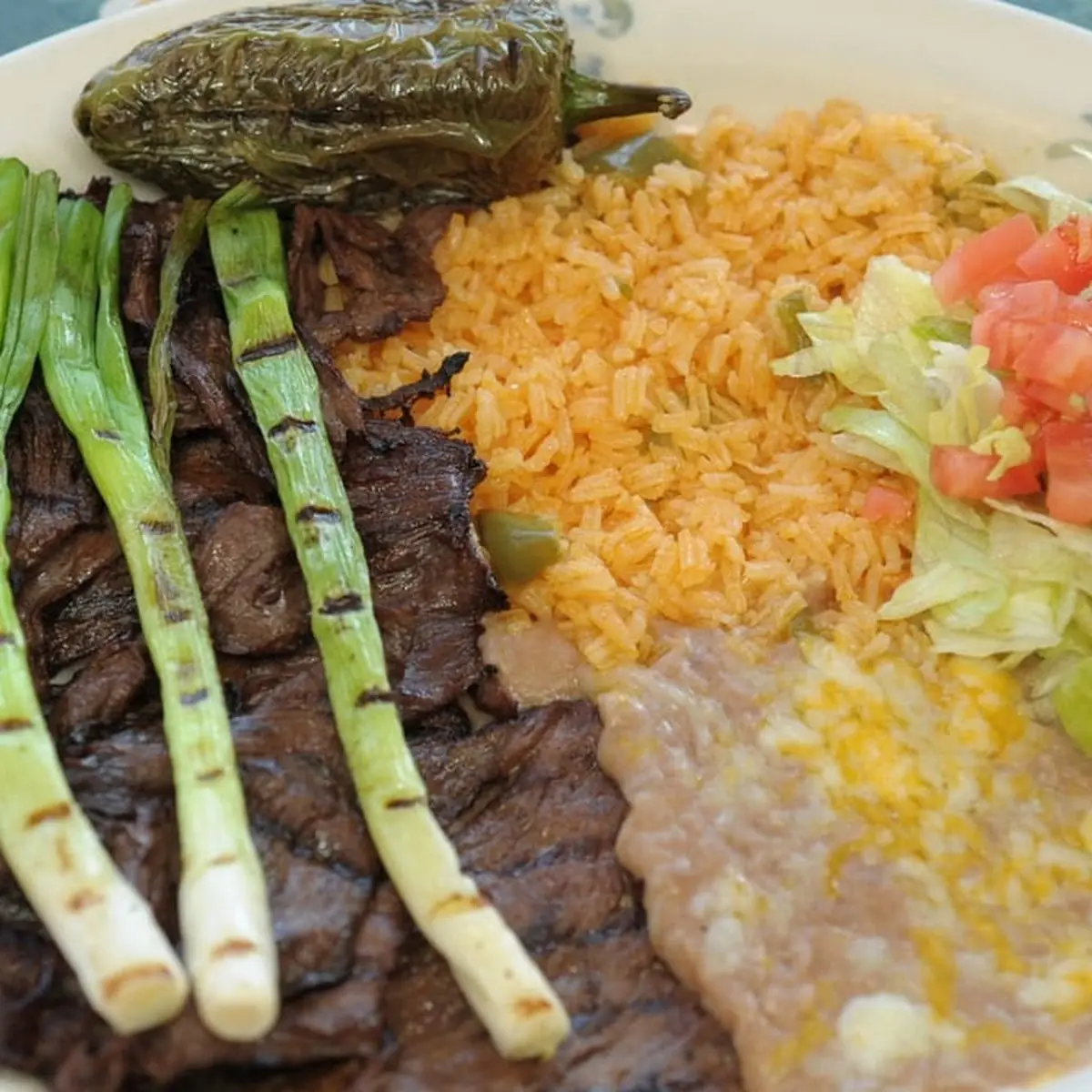 Plato De Carne Asada