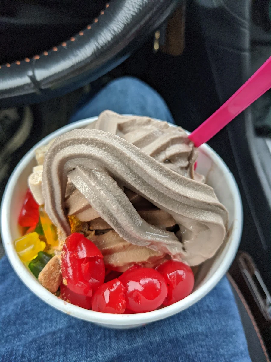 Soft Serve Frozen Yogurt Cups