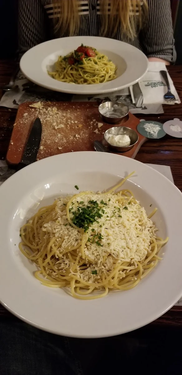 Spaghetti with Browned Butter and Mizithra Cheese