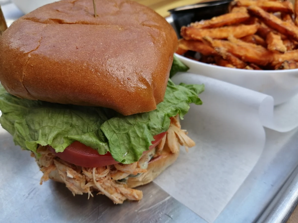 Pulled Chicken Sandwich