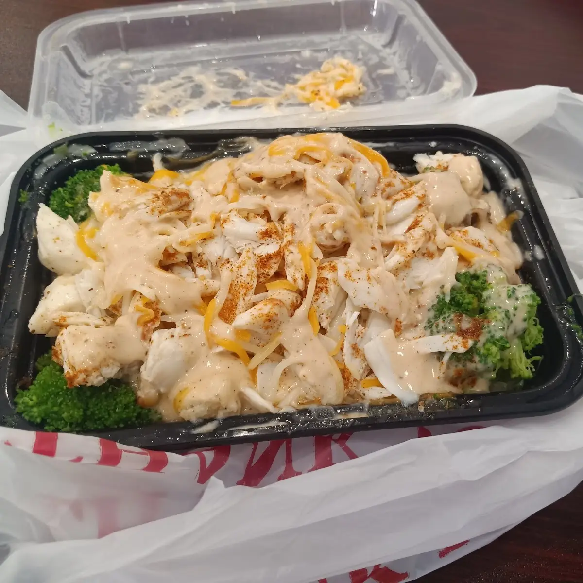 Crab Baked Potato