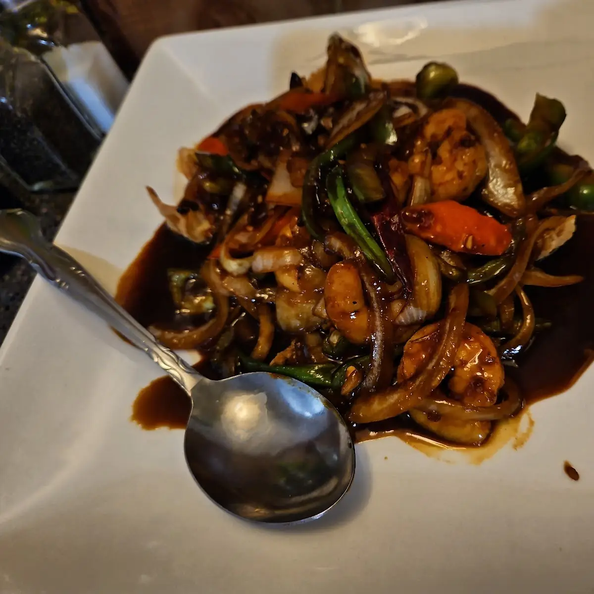 Shrimp w Black Bean Sauce