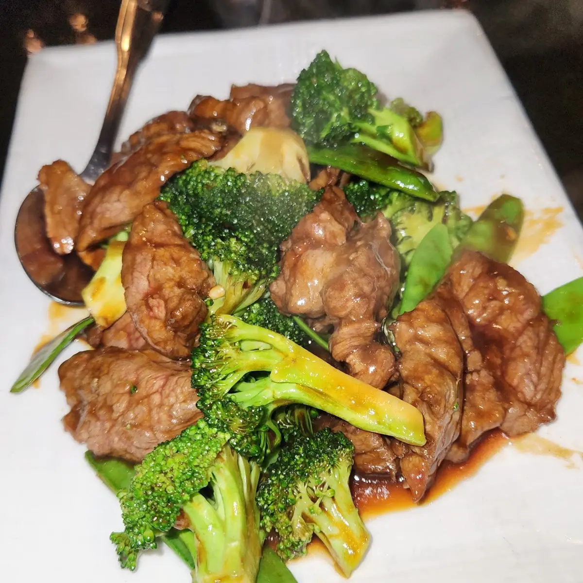 Broccoli and Snow Peas