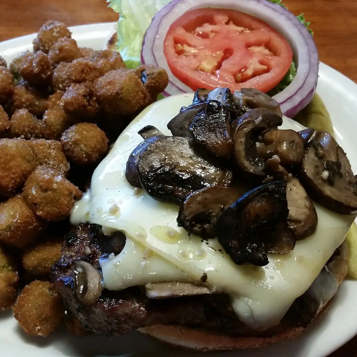 Mushroom Burger Special