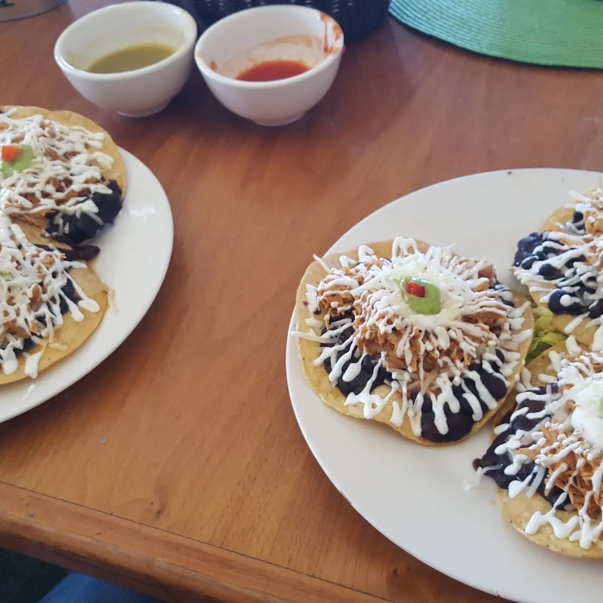 Tinga Chicken Tostada