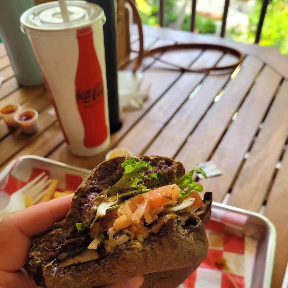 Portabello Veggie Burger
