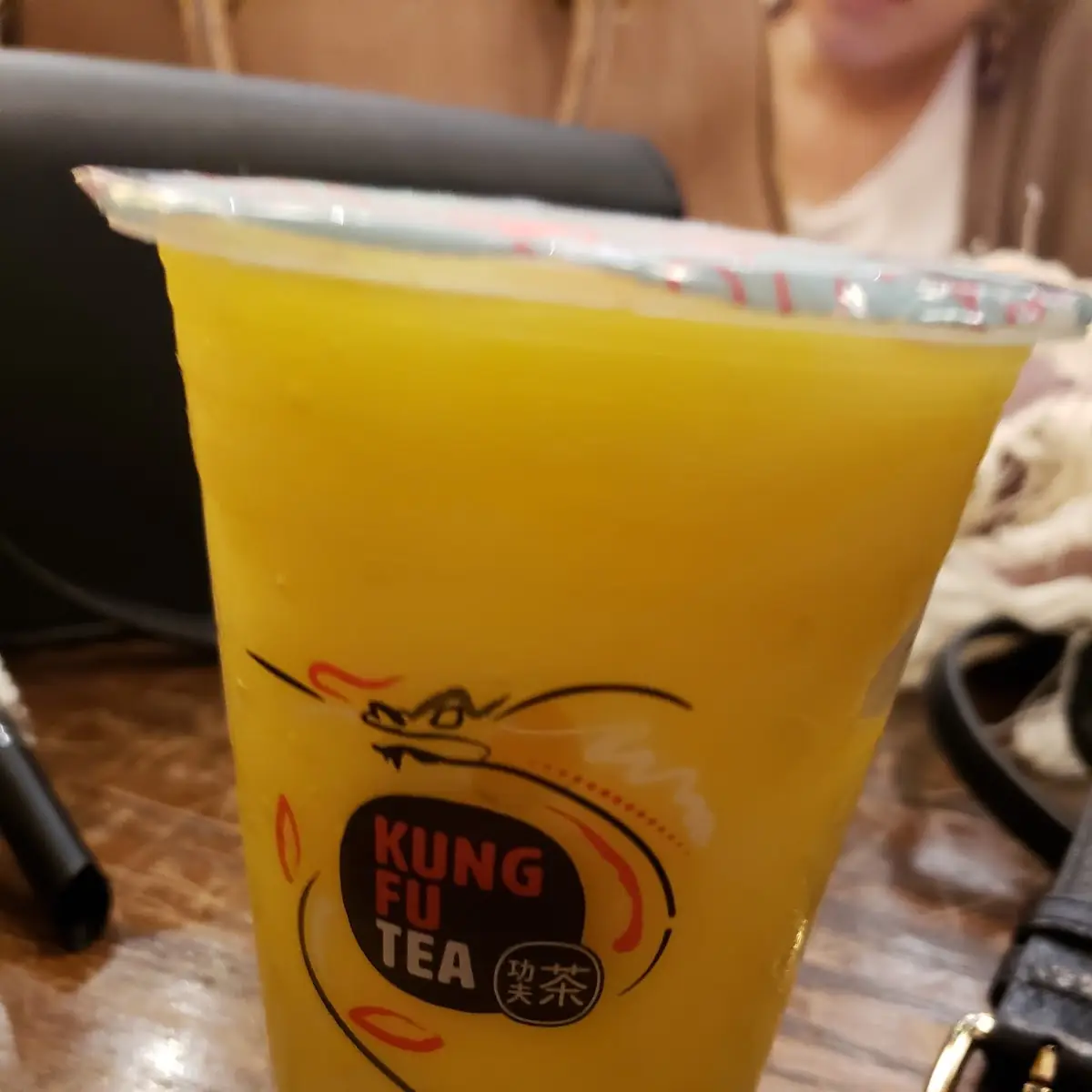 Mango Slush with Lychee