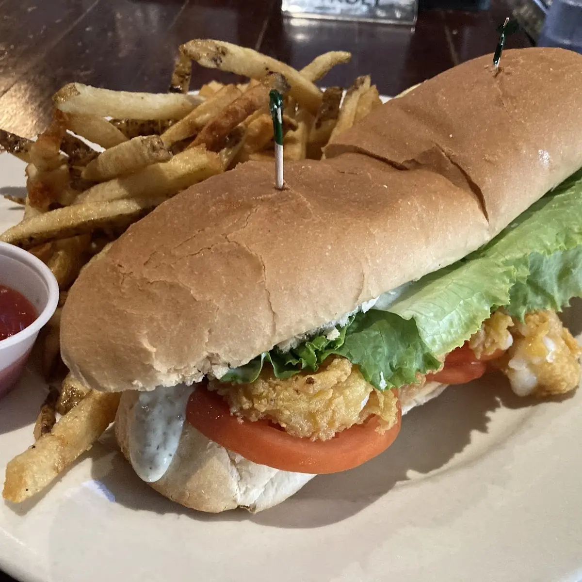 Shrimp PO'Boy