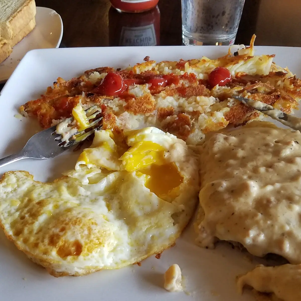 Chicken Fried Steak & Eggs