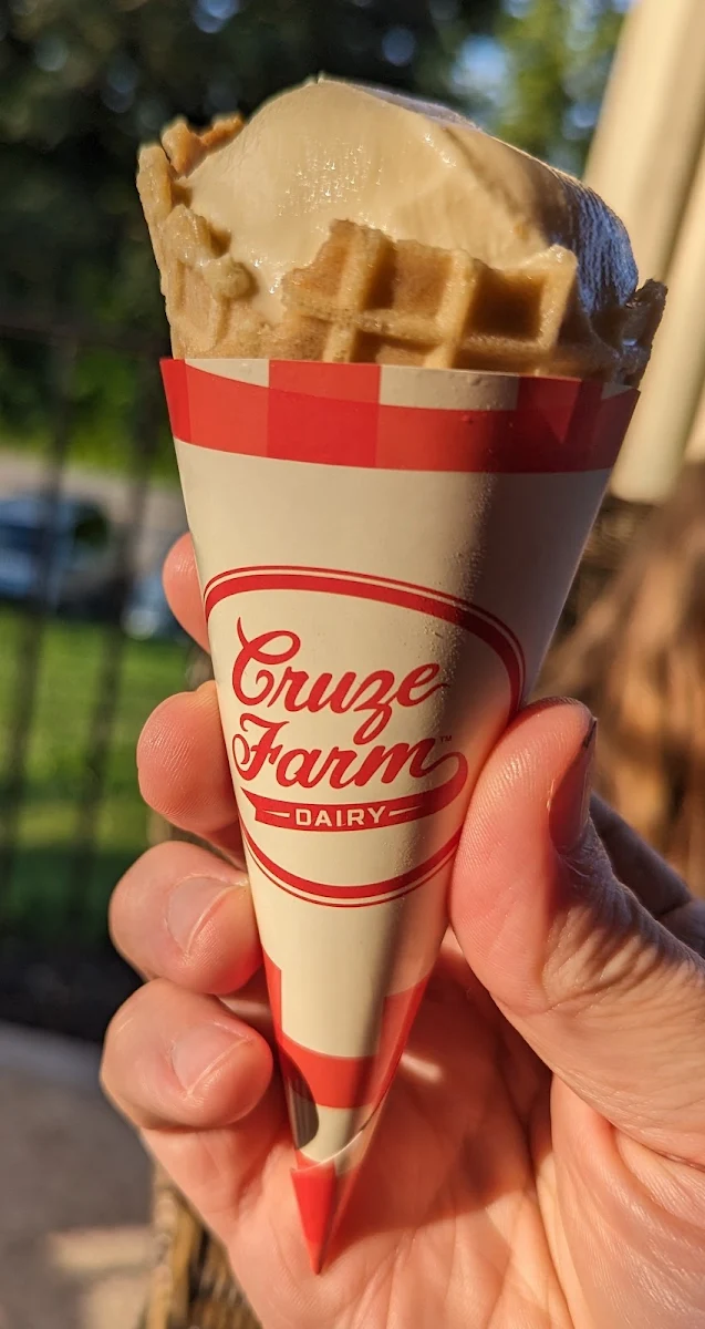 Brown Butter in Waffle Cone