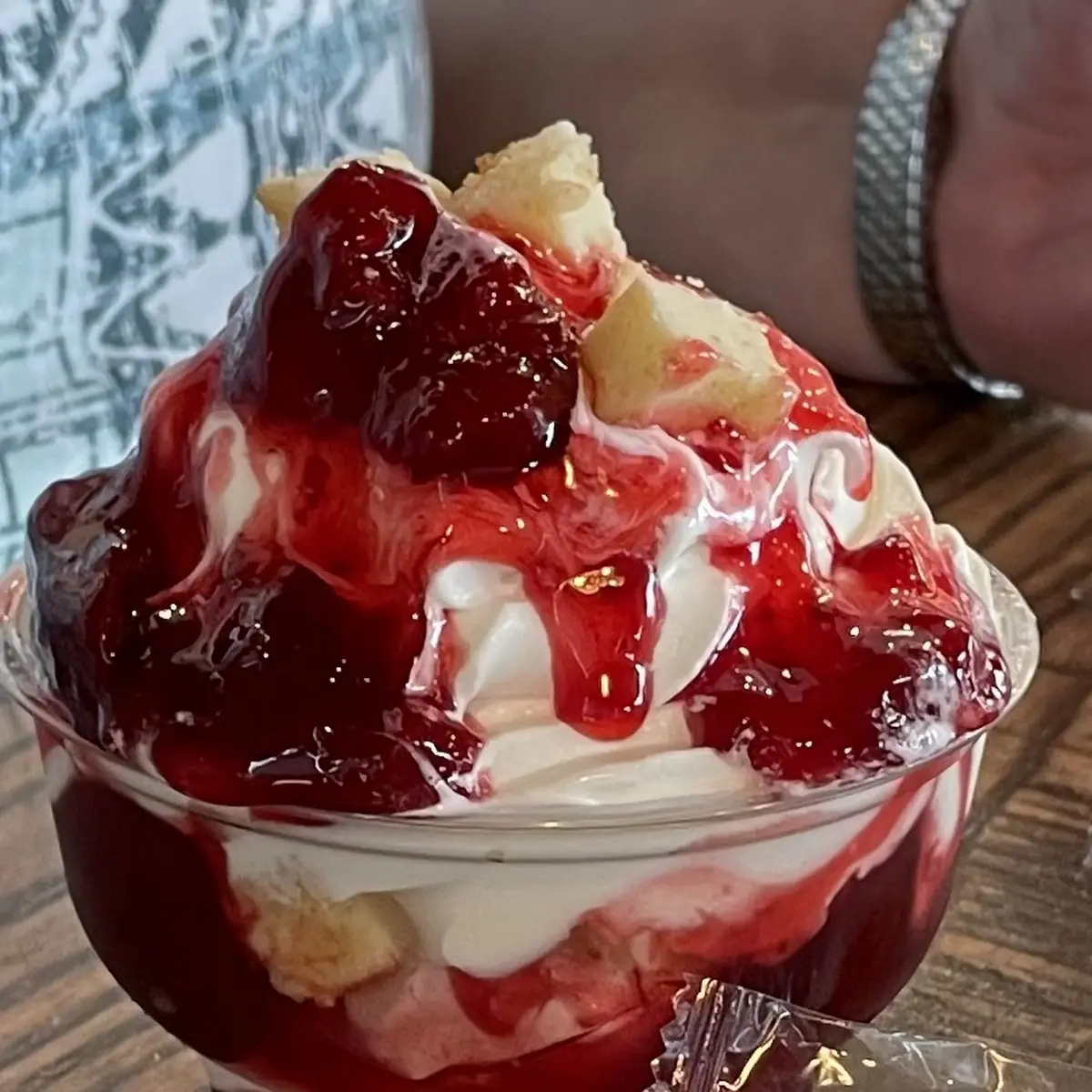 Strawberry Cheesecake Sundaea
