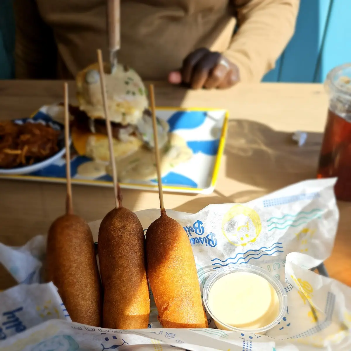 Breakfast Corn Dog