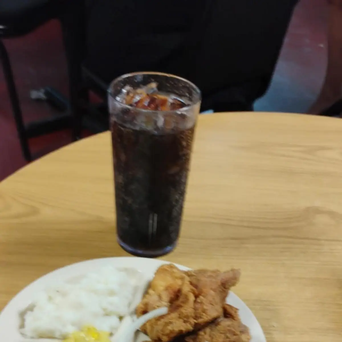 Fried Chicken Baked Chicken Mashed Potatoes Corn and a Salad