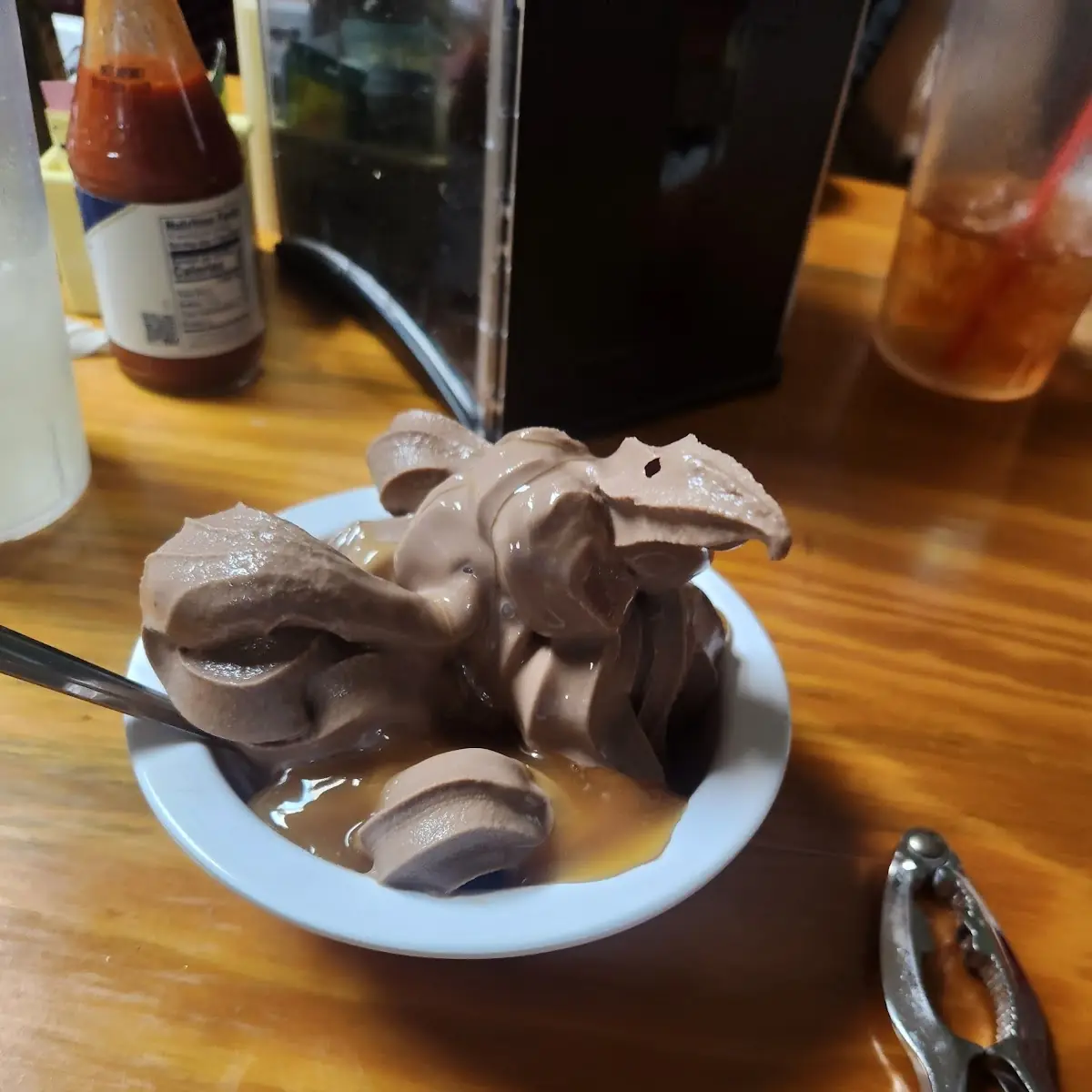 Soft Serve Ice Cream with Toppings Bar