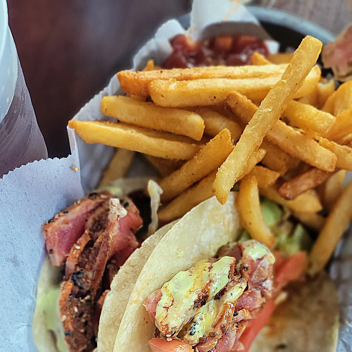 Ahi Tuna Tacos