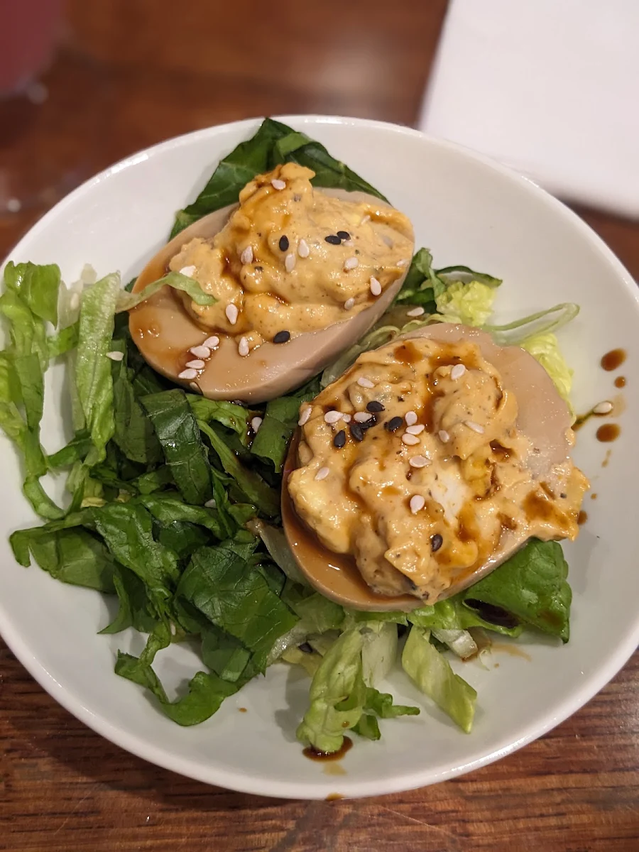 Hens & Chicks Deviled Eggs