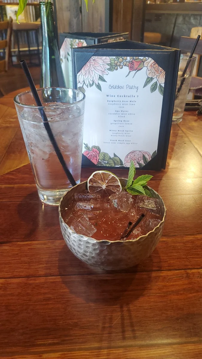 Raspberry Rose Mule