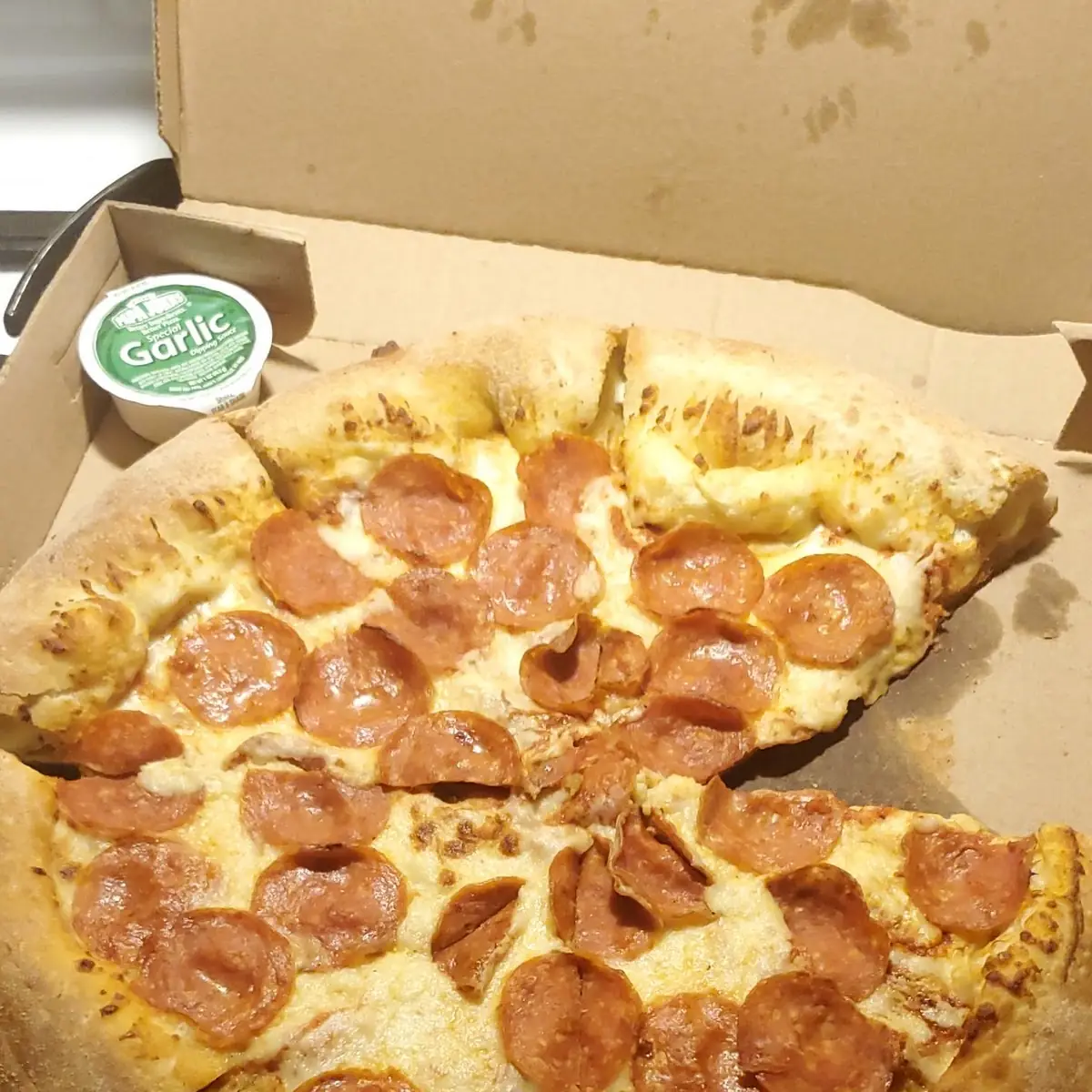 Pepperoni Stuffed Cheese Pizza