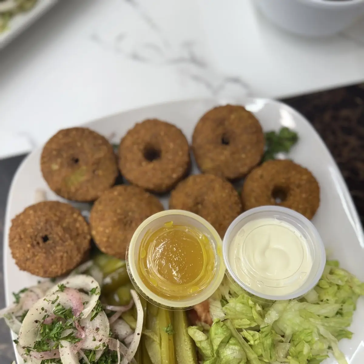 Falafel Plate 7 Pieces