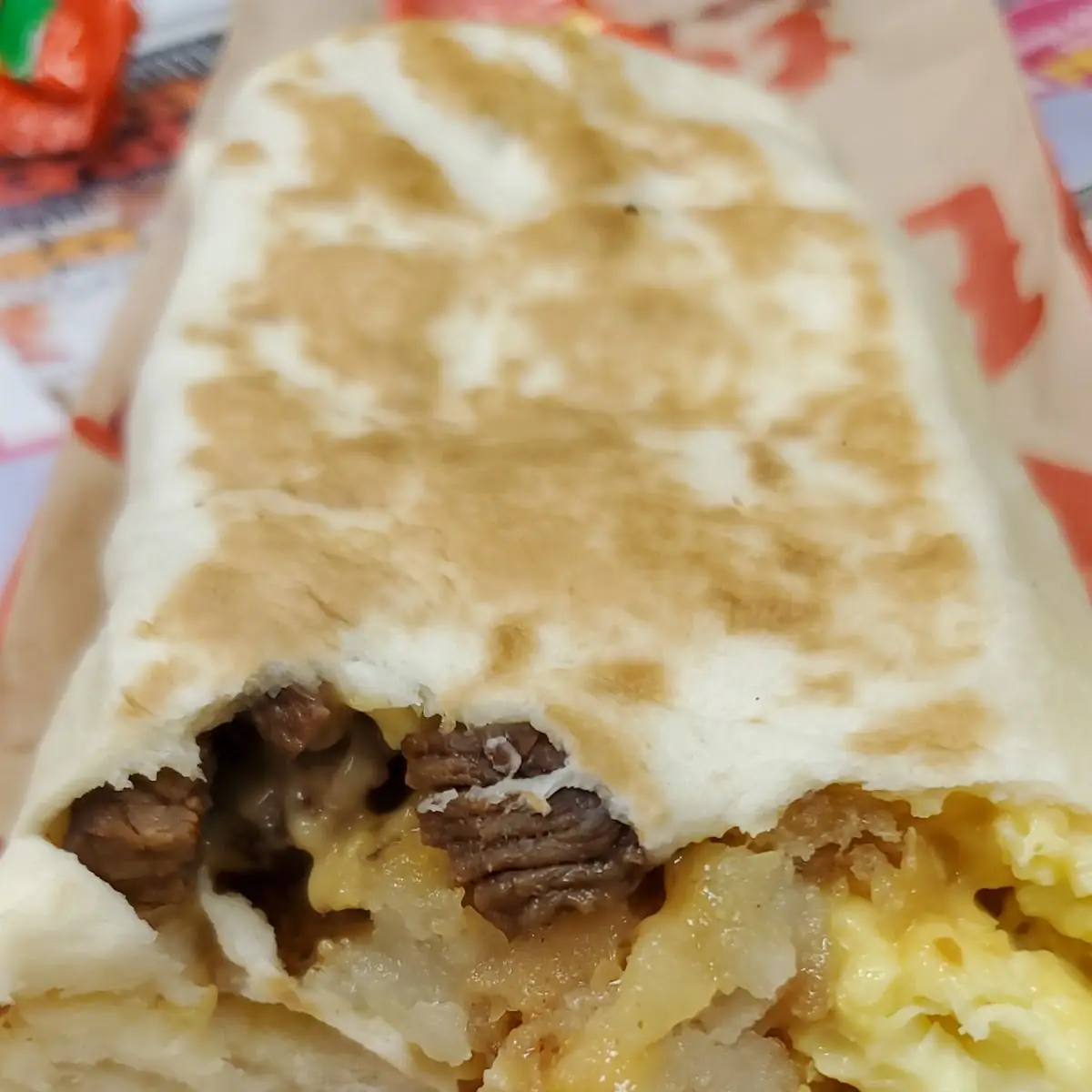 Steak Breakfast Burrito