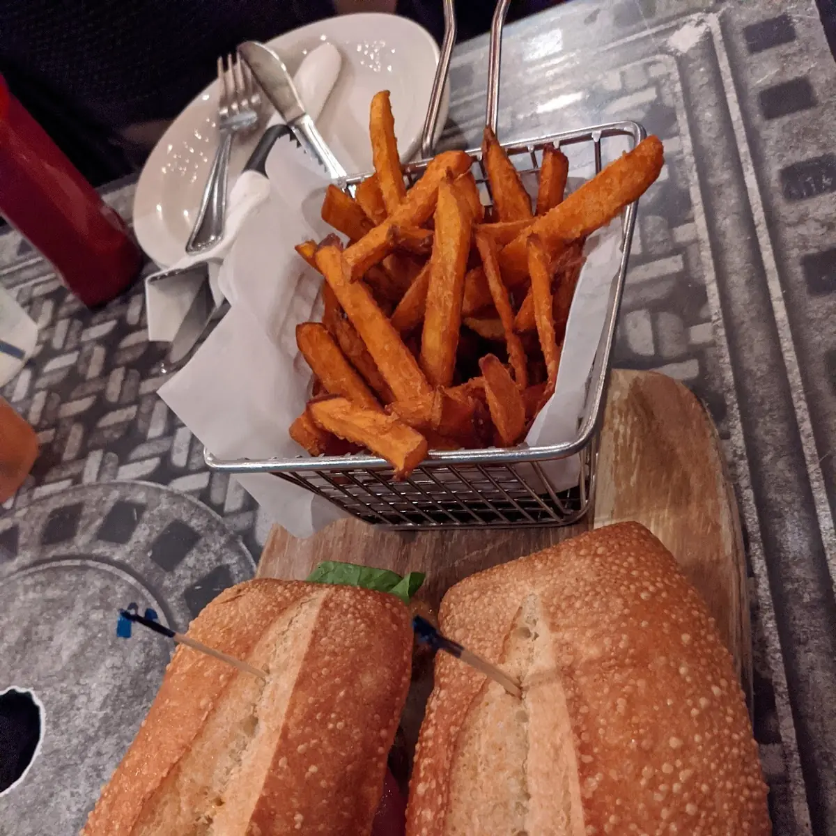 Cajun Shrimp Burger