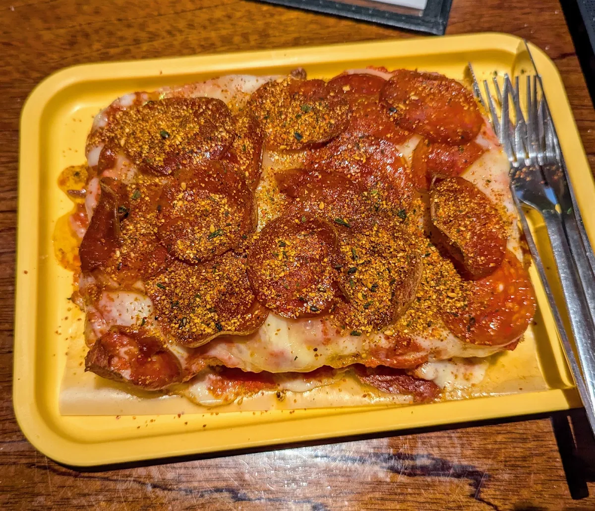 Togarashi Pepperoni Pizza
