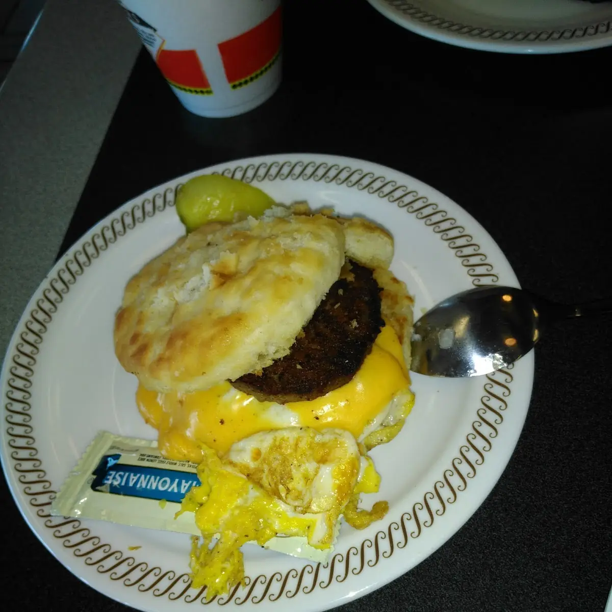 Sausage Egg & Cheese Biscuit