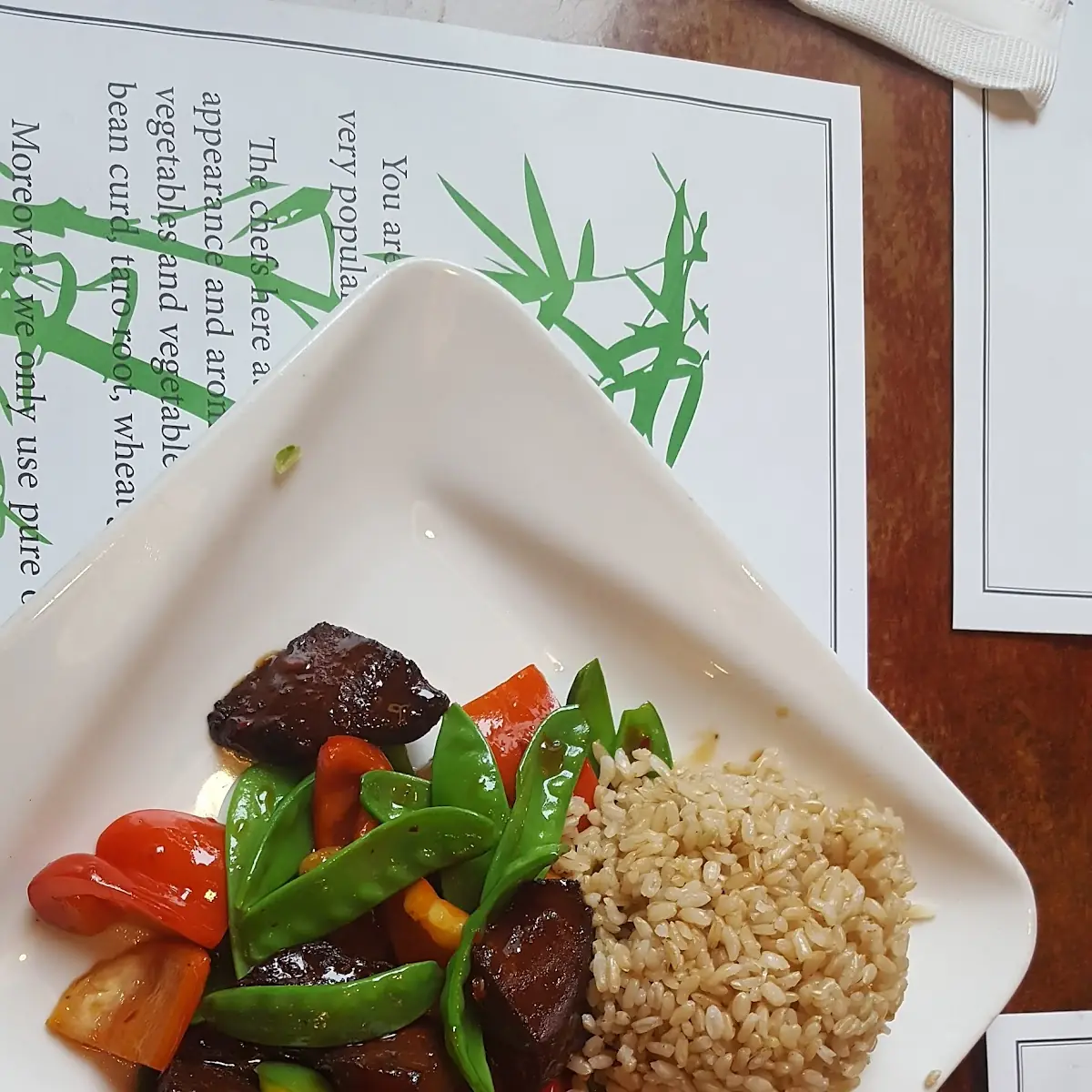 咖哩牛炒飯Curry Veggie Beef Fried Rice GF
