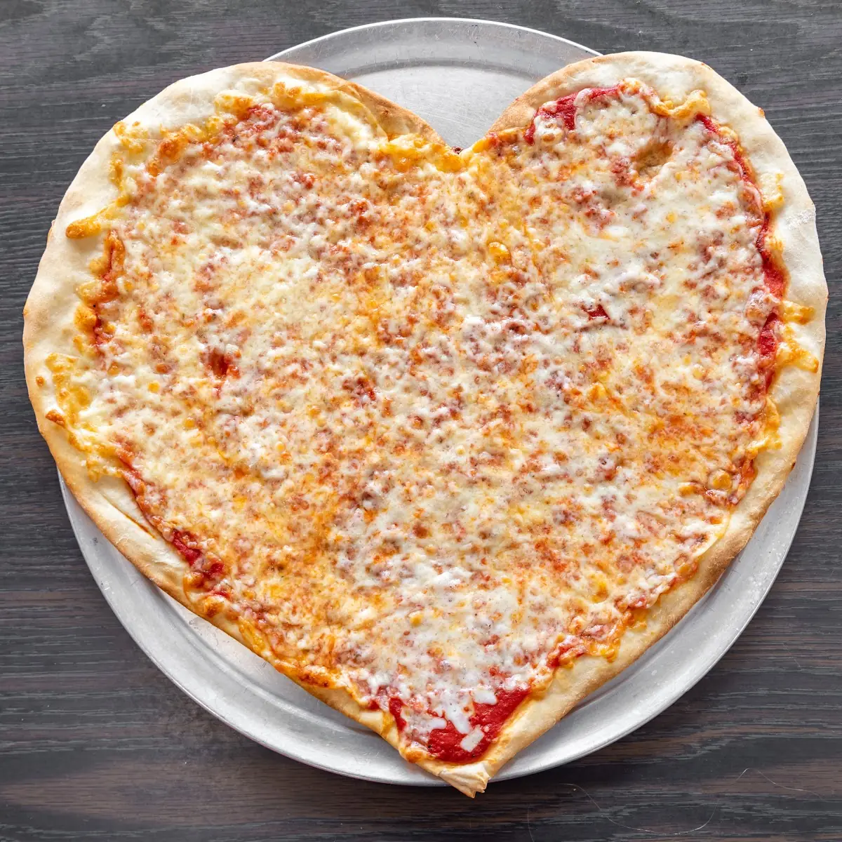 Heart Shaped Pizza